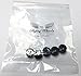 The Flying Wheels Single Bicycle Chainring Bolts - Black Steel Set of 5 (Black)