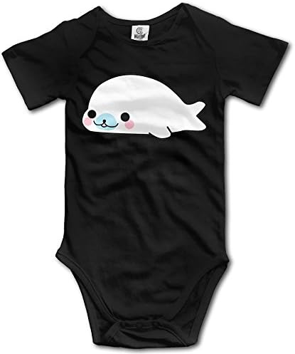 Elnory Mamegoma Baby Unisex Jumpsuit Romper Climbing Clothes Black 6 M