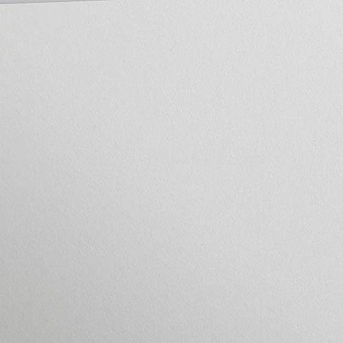 Clairefontaine 48072C Confezione carta Maya - 25 Fogli Carta da Disegno Liscia Grigio Chiaro - A3 29,7x42 cm 270g - Ideale per il Disegno e le Attività Creative