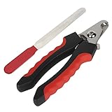 Dog Nail Clippers Trimmer by beegod Professional Premium Alloy Pet Toenail Clipper and Trimmers Easy Safe Comfortable To Use with Nail Filer