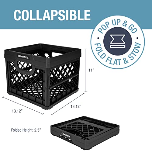 clevermade-collapsible-milk-crates-25l-plastic-stackable-storage