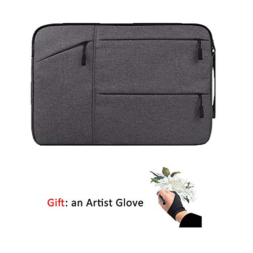 Drawing Tablet Carrying Case Bag for Huion H950P Portable Protective Sleeve with Drawing Art Glove - Thumbnail 7