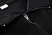 TACVASEN Mens Summer Short Sleeve Tactical Military Shirt for Men Combat Paintball Airsoft Shirt with 1/4 Zipper Black, M