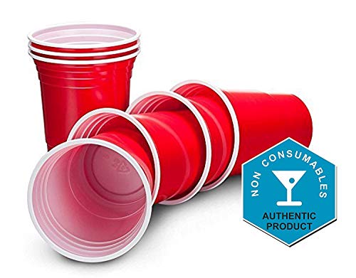 Ruby Apple Red American Party Cups 16oz 455ml Disposable Party | Desertcart  Gambia