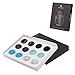 TOPBRIGHT 12PCS Natural Stone Double Saddle Plugs Gauges Ear Stretcher Piercing Earring kit