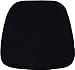 Flash Furniture Soft Black Fabric Chiavari Chair Cushion