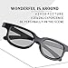 GELETE 3D Glasses for Movies Passive Unisex Passive 3D Glasses for LG, Panasonic, Vizio and All Passive 3D TVs & RealD 3D Cinema Glasses (12 Pack Give 4 Pack)thumb 4