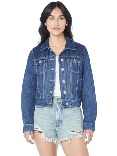 Lucky Brand Tomboy Trucker Jacket Chaqueta, Presidio, L para Mujer