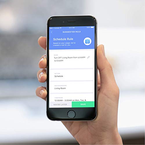 Currant WiFi Smart Outlet with Energy Monitoring – Works with Amazon Alexa and Google Home