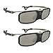Goswot Clip-ons 144Hz 3D DLP-Link Active Shutter Rechargeable Glasses(Pack of 2)thumb 2