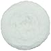 Charmkey Shaggy Fur Yarn Baby Soft 5 Bulky Fuzzy 100 Percent Polyester Velvet Knitting Yarn 12 Ply for Fluffy Dolls Blanket Furry Amigurumi Toys, 1 Skein, 3.53 Ounce (Bright White)