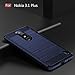 Sucnakp for Nokia 3.1 Plus Case(US Version) TPU Shock Absorption Cell Phone Cases Technology Raised Bezels Protective Cover for Nokia 3.1+ Case（Blue）