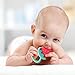 BABY SILICONE TEETHERS GIFT SET – SOFT, DISHWASHER-SAFE, BPA-FREE, FREEZABLE FRUIT GUM MASSAGE TEETHING TOYS WITH PACIFIER CLIP FOR BABIES