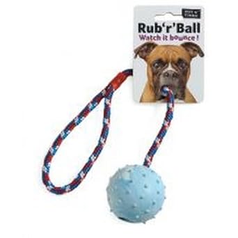 Ruff N Tumble - Juguete de pelota con cuerda para perros (Talla ...