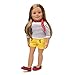 Maplelea Nautique Nouveau - Breton Sweater, Shorts and Shoes Outfit for 18 inch Dolls