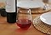 Unbreakable Wine Glasses | Stemless Wine Cups - Set of 4 | 20 oz Shatterproof Tritan Plastic Wine Glasses| Perfect Gift Box | 100% Dishwasher Safe | For Indoor or Outdoor Use | By BONDII