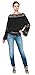 Women's Crocheted Boat Neck Bohemian Vintage Inspired Wide Sleeve Peasant Blouse