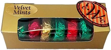 Velvet Chocolate Mint Truffles (4oz) by Weiser Classic Candy (1/4 Pound)