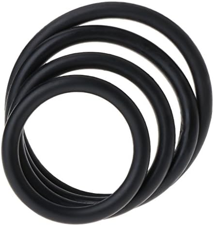 Hijing Silicone Rubber O R i ng Enhancer, C 0 c King Ring for Man, 4 Size