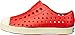 Native Shoes Unisex-Child Jefferson Slip-On, Torch Red/Bone White, 12 M US Little Kid