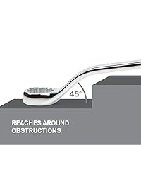 TEKTON   Juego de llaves de salida de 45 grados con guardabarros