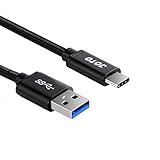 JOTO USB Type C Cable Extra Long 10ft, USB-C 3.1 Type-C to USB 3.0 Type A Charging Data Cable [Heavy Duty Nylon Braided] for iPad Pro 12.9/11 Galaxy S10 S9 Note 10+ 10 9 Tab S4 Nintendo Switch (Black)