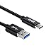 JOTO USB Type C Cable Extra Long 10ft, USB-C 3.1 Type-C to USB 3.0 Type A Charging Data Cable [Heavy Duty Nylon Braided] for iPad Pro 12.9/11 Galaxy S10 S9 Note 10+ 10 9 Tab S4 Nintendo Switch (Black) primary