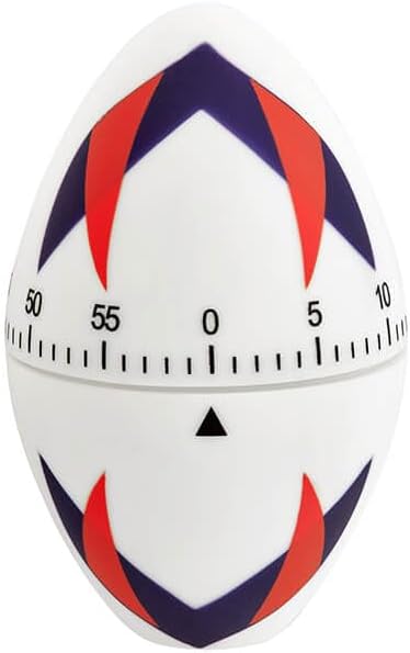 Judge Rugby Ball Kitchen Timer 60 Minute Wind Up