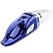 Elino Professionals car Vacuum Cordless Rechargeable Small Vacuum Cleaner by a Litium Lon Battery, Wet&Dry Handheld, 100W, with One Strong Filter (Blue)