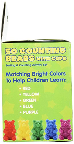 50 Counting Bears with 5 Cups