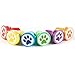 Huji Paw Print Stampers 24 Pieces Birthday Supplies Bag Accessories Toys Classroom Teachers Reward Activities for Children's Party Favors Birthday Parties School (Paw, 24 PCS)