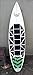 PUNT SURF Non Slip Traction Mat & Surfboard Traction Pad - Versatile Mats for Paddle Board, Kayak, Surfboard, Skimboard, SUP - Premium & Strong 3M Adhesive