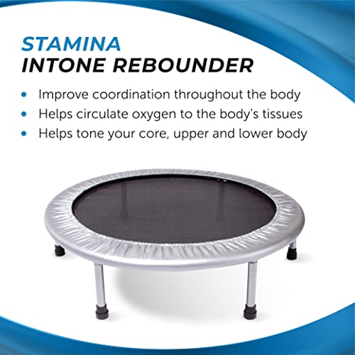 Stamina 36 inch Rebounder Portable Exercise Trampoline Mini
