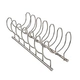 Spectrum Diversified Lid Holder, Cookie Sheet Organizer, Cutting Board Holder, Bakeware Organizer, Satin Nickel