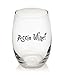 Accio Wine! and I Solemnly Swear.Combo Set of 2 Unique Harry Potter Style Stemless 15 ounce Funny Wine Glass Combo- 1 Accio Wine and 1 Solemnly Swear