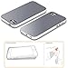 iPhone 5s Case,iPhone SE Case,iPhone 5 Case,by Ailun,Shock-Absorption Bumper,Anti-Scratch,Fingerprint&Oil Stain Shell Soft Dual Color TPU Back Cover[WhiteGrey]