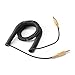 XCSOURCE 1m 3.5mm Audio AUX Cable Jack to Jack Spring Coiled Stereo Auxiliary Wire Cord for Marshall Woburn Wireless BT Speaker TH787