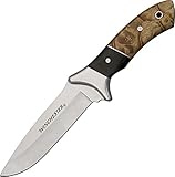 Winchester Large Fixed Blade Knife, Burl Wood, Fine Edge [22-41784]