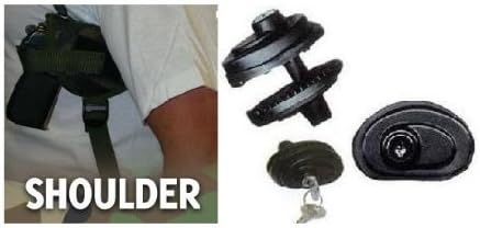 Shoulder GUN Holster, Para Ordnance, Camo Color Law Enforcement, Security,208c, Comes with Free Trigger Lock ,