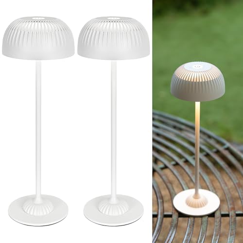 LuminexDesigns Cordless Rechargeable Bedside Table Lamp VIOA TL17