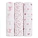 ideal baby by the makers of aden + anais Swaddle 3 Pack, Kitty Love