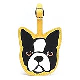 Marc Tetro Boston Terrier Luggage Tag