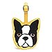 Marc Tetro Boston Terrier Luggage Tag