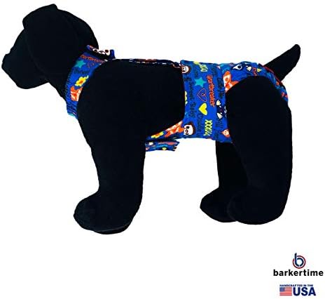 激安超特価 Barkertime 家電 カメラ 100 品質保証 ドラッグストア 外れ防止機能付きオーバーオール型 Usa 犬の尿失禁 発情期用 ジュエリー In 新作製品 世界最高品質人気 犬用おむつカバー Made 正規品送料無料 B07mn3tmg6