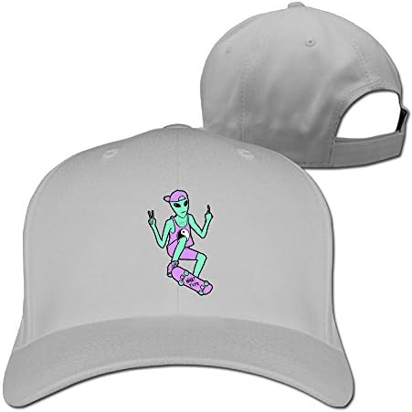 Alien Peace Skateboard Dad Hat