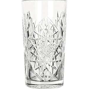 Libbey Juego Vasos de Vidrio, 470 ML, 12 Unidad (Paquete de 1)