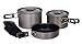 Texsport Black Ice The Scouter 5 pc Hard Anodized Camping Cookware Outdoor Cook Set with Storage Bagthumb 1