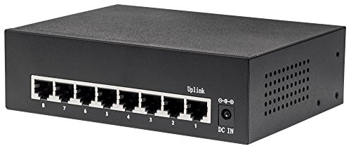 Intellinet Network Solutions 561204 8-Port Gigabit Ethernet PoE+ Switch