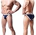YuKaiChen Men's Briefs Micro Modal Bikini Underwear Lightweight Breathable Briefs Low-Rise 3-Pack US M/Tag L