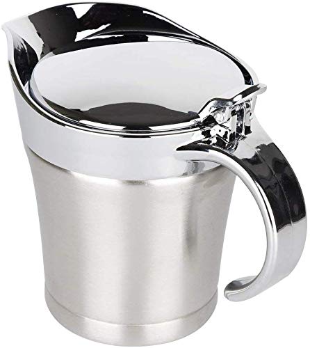 Stainless Steel Insulated Gravy-Boat with Spout Hinged Lid (16OZ / 450ML)
